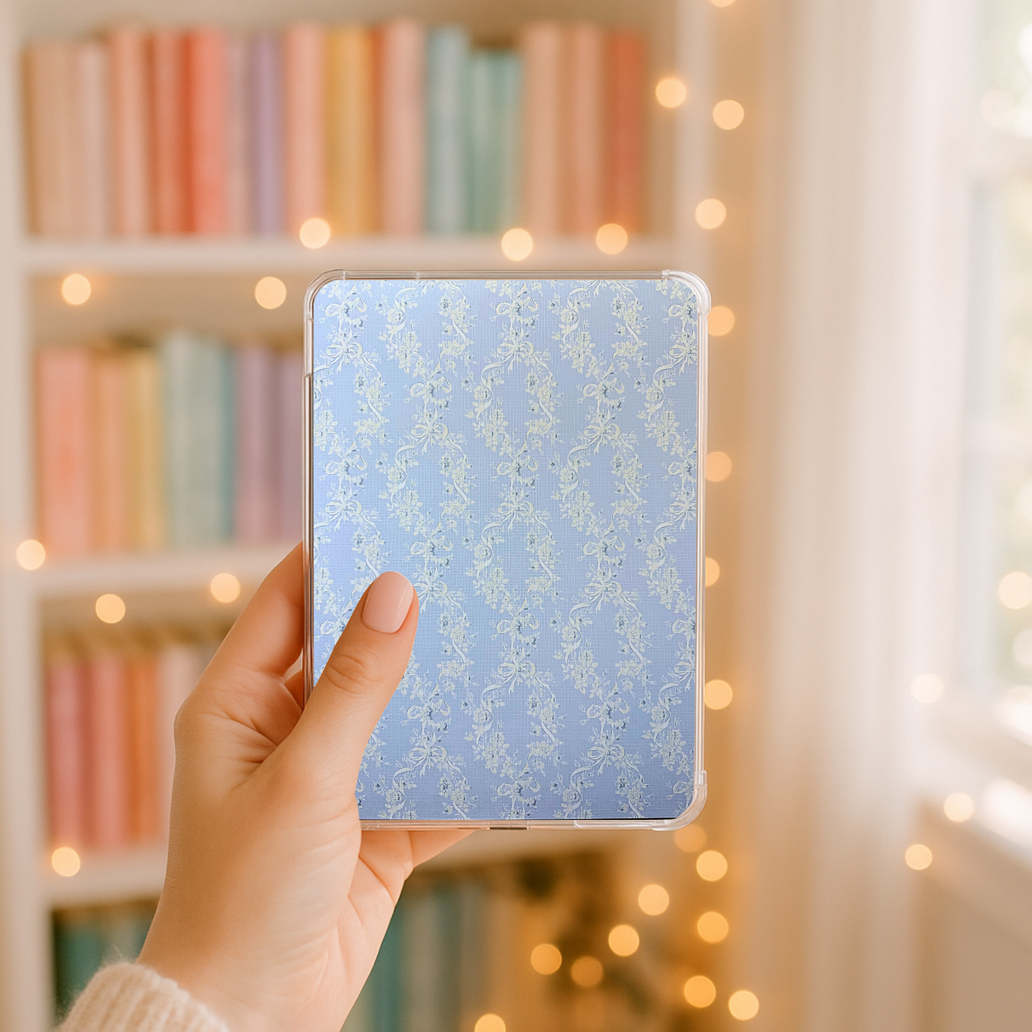 Kindle Inserts - Blue Coquette Fun