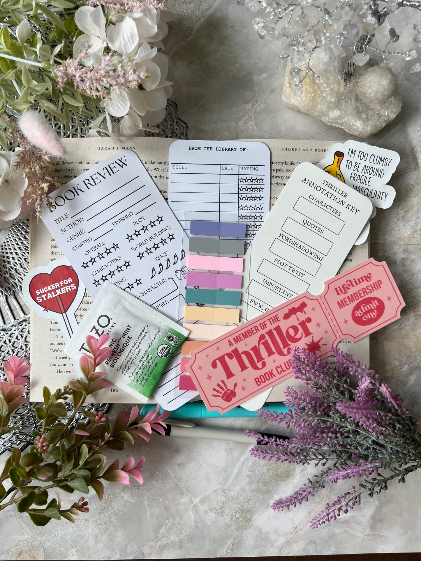 Book Annotation Kits- Thriller