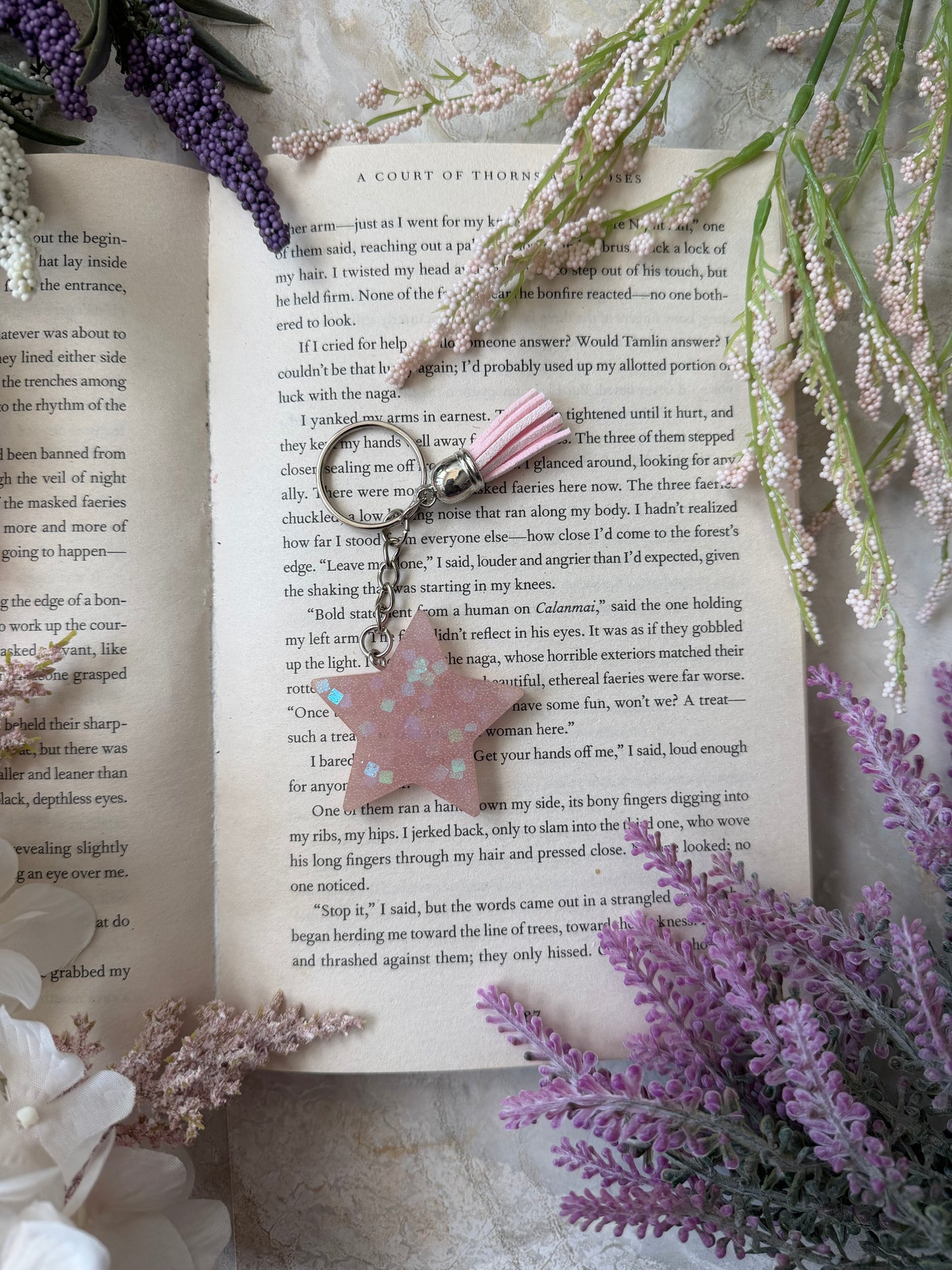 Resin Keychain- Star