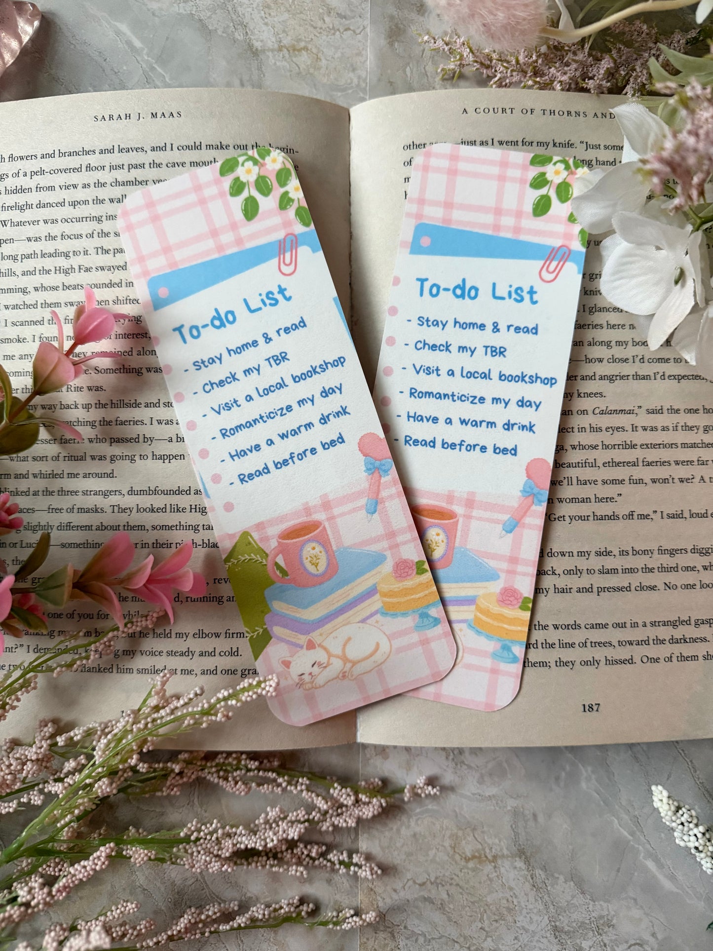 Cardstock To-Do List Bookmark