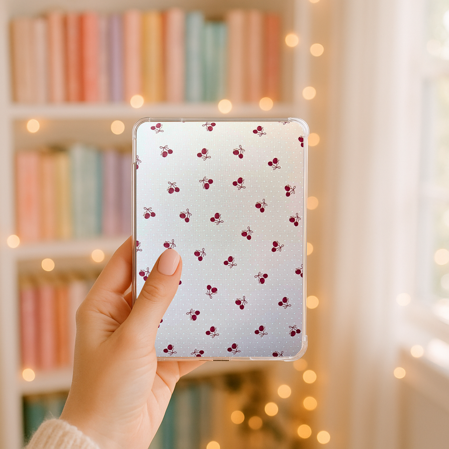 Kindle Inserts - Polkadot Cherry