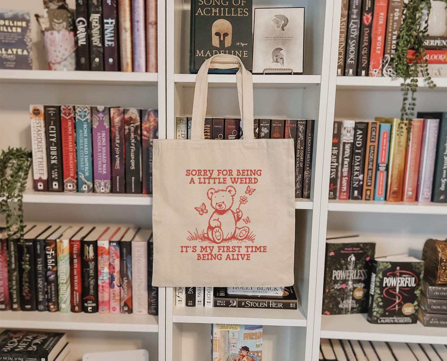 Sorry For Being A Little Weird Tote Bag