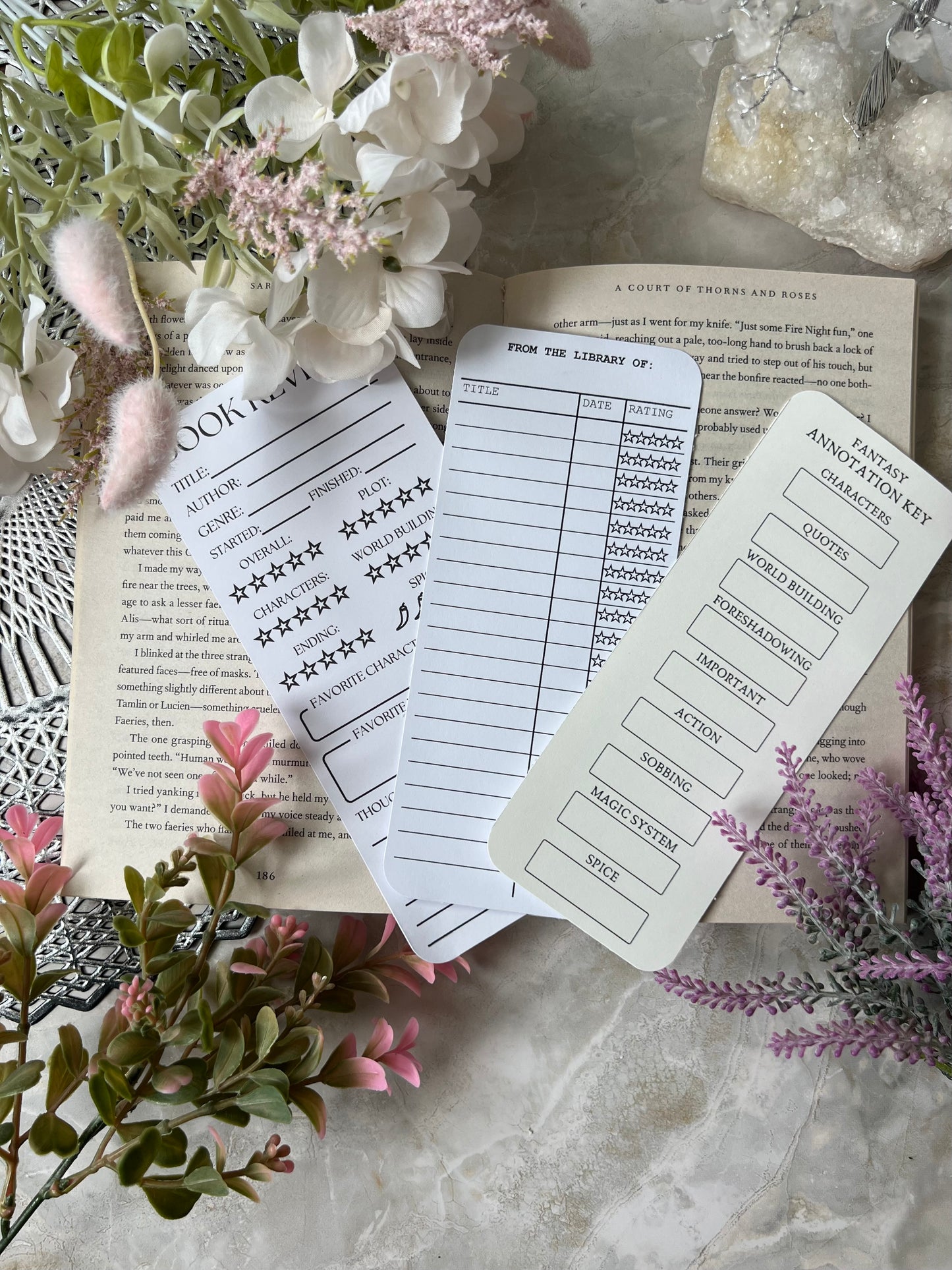 Book Annotation Kits- Fantasy