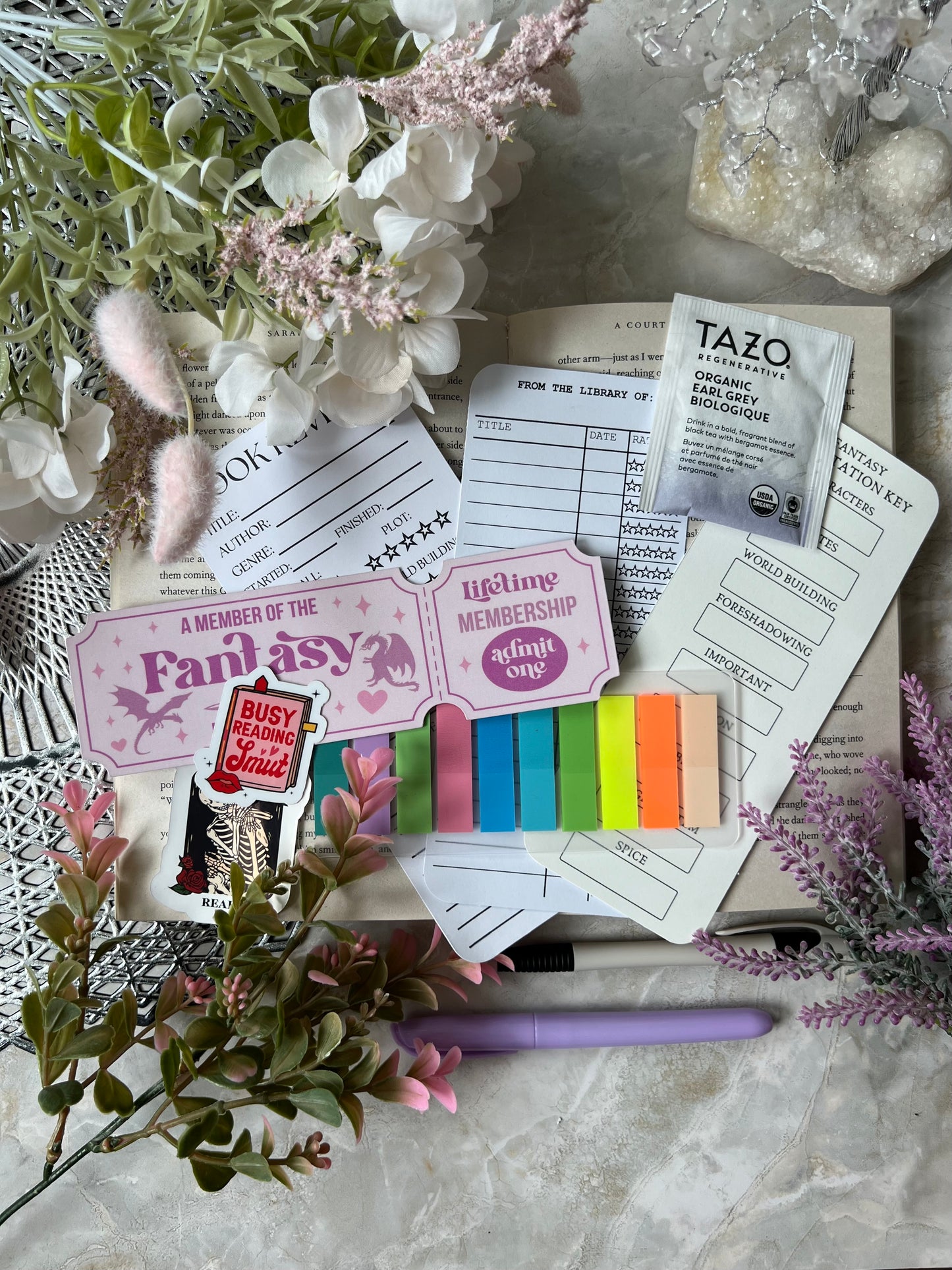 Book Annotation Kits- Fantasy