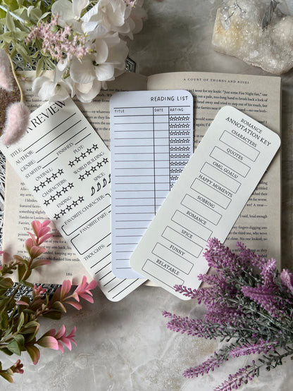 Book Annotation Kits- Romance