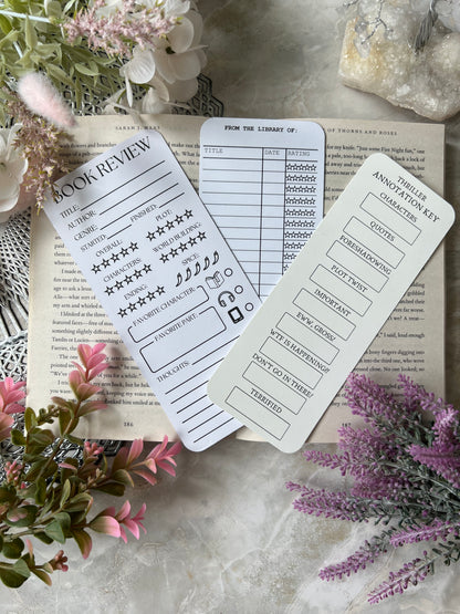Book Annotation Kits- Thriller
