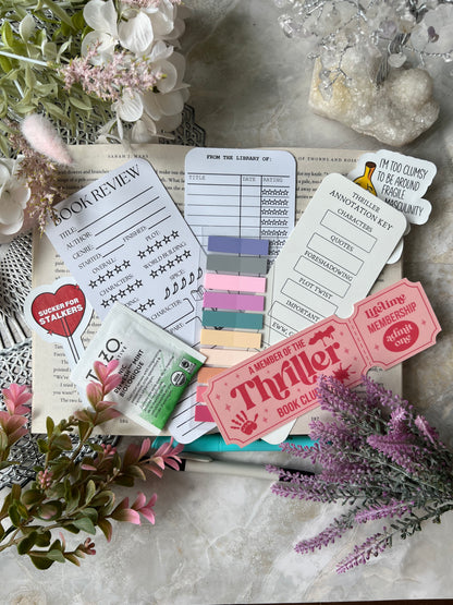 Book Annotation Kits- Thriller