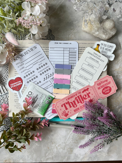 Book Annotation Kits- Thriller