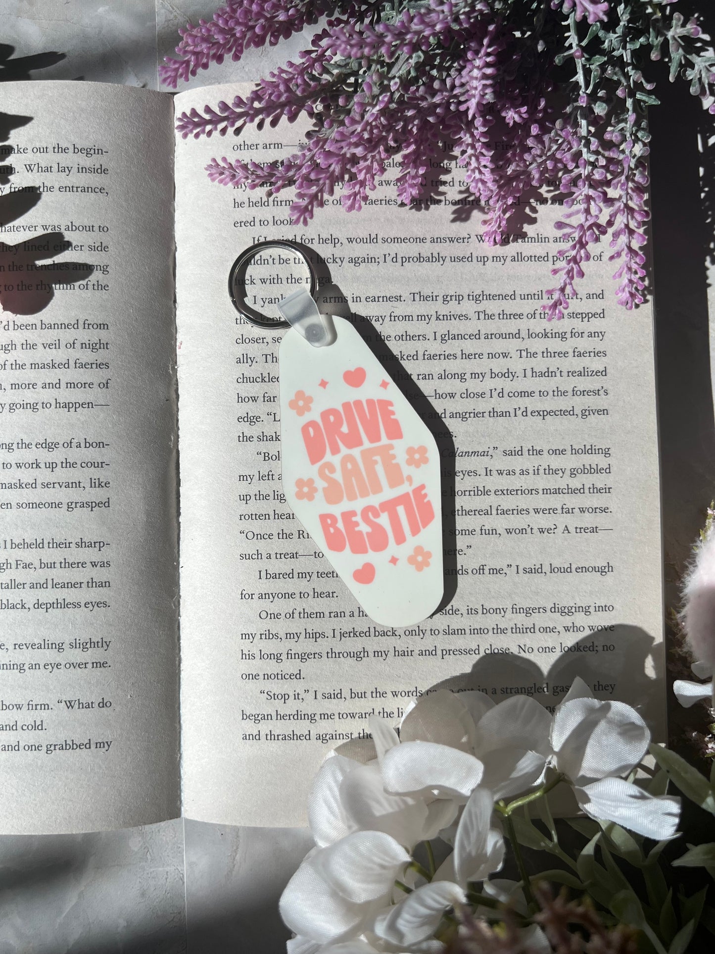 Hotel Keychain- Drive Safe Bestie