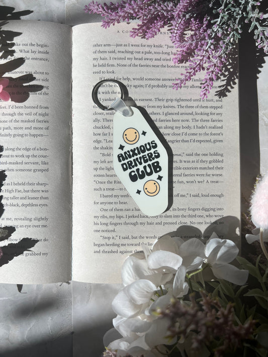 Hotel Keychain- Anxious Driver Club