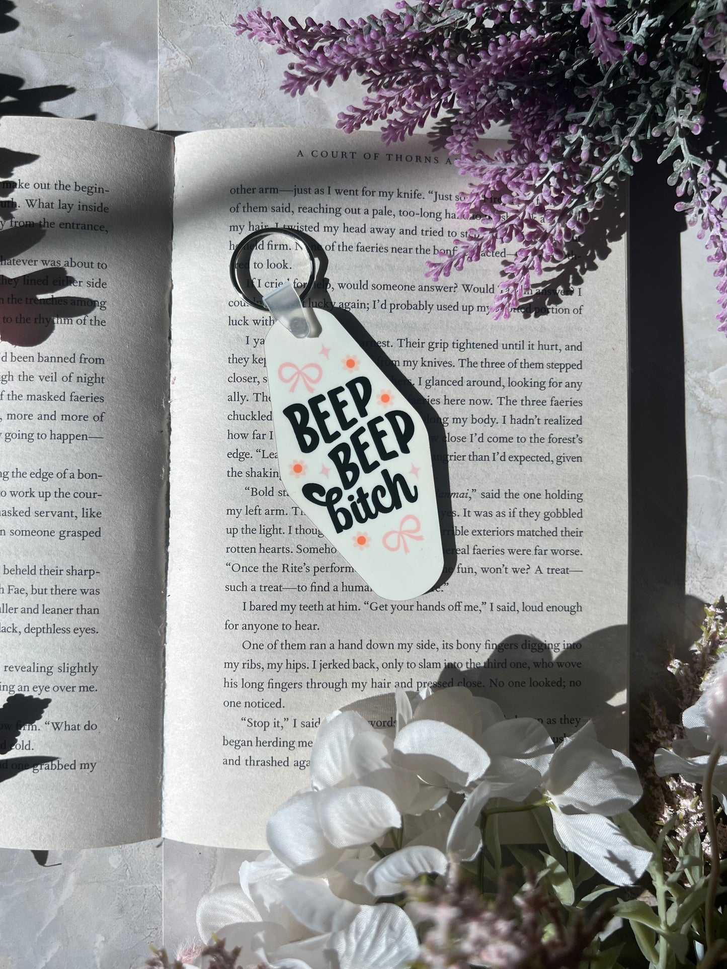 Hotel Keychain- Beep Beep