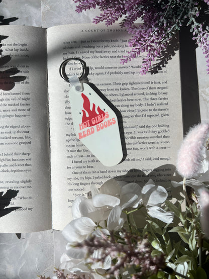 Hotel Keychain- Hot Girl Read Books