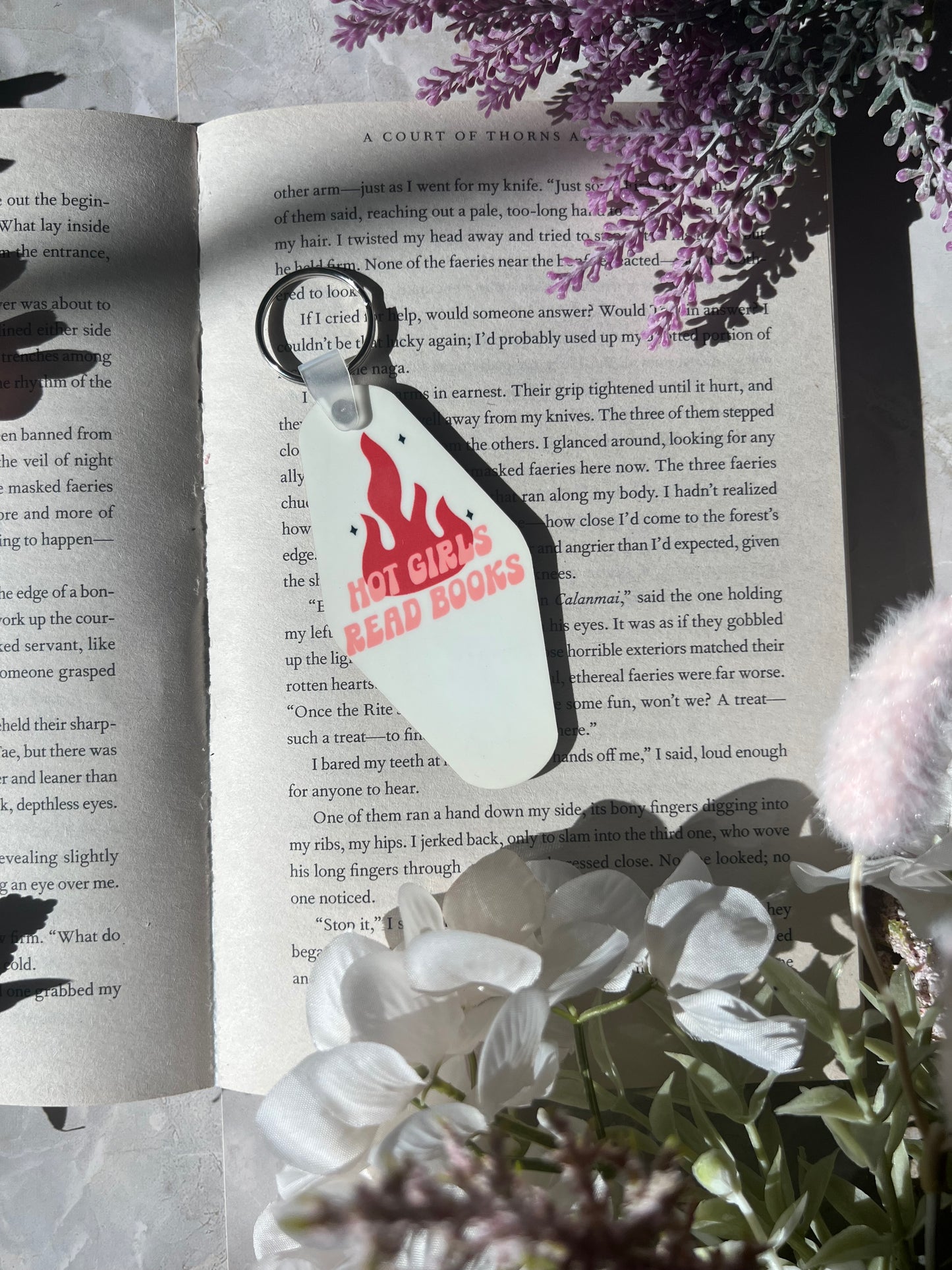 Hotel Keychain- Hot Girl Read Books