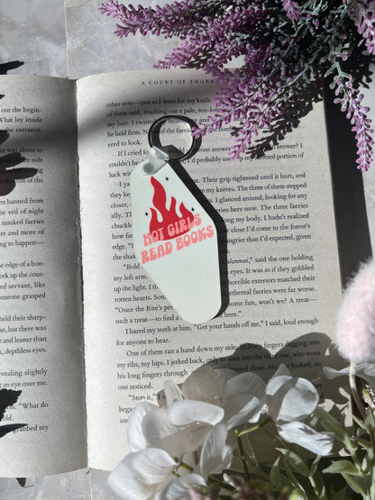 Hotel Keychain- Hot Girl Read Books