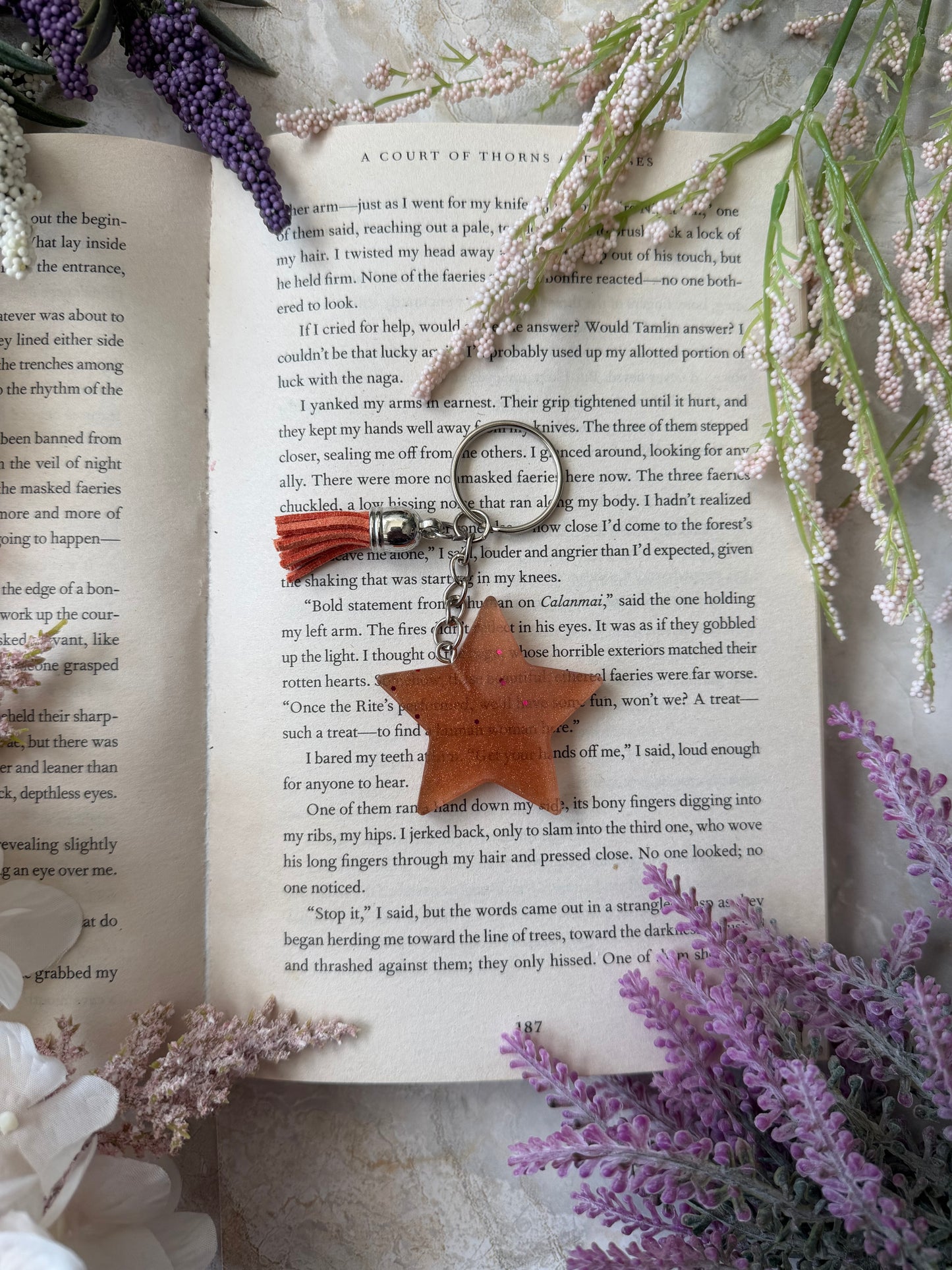 Resin Keychain- Star