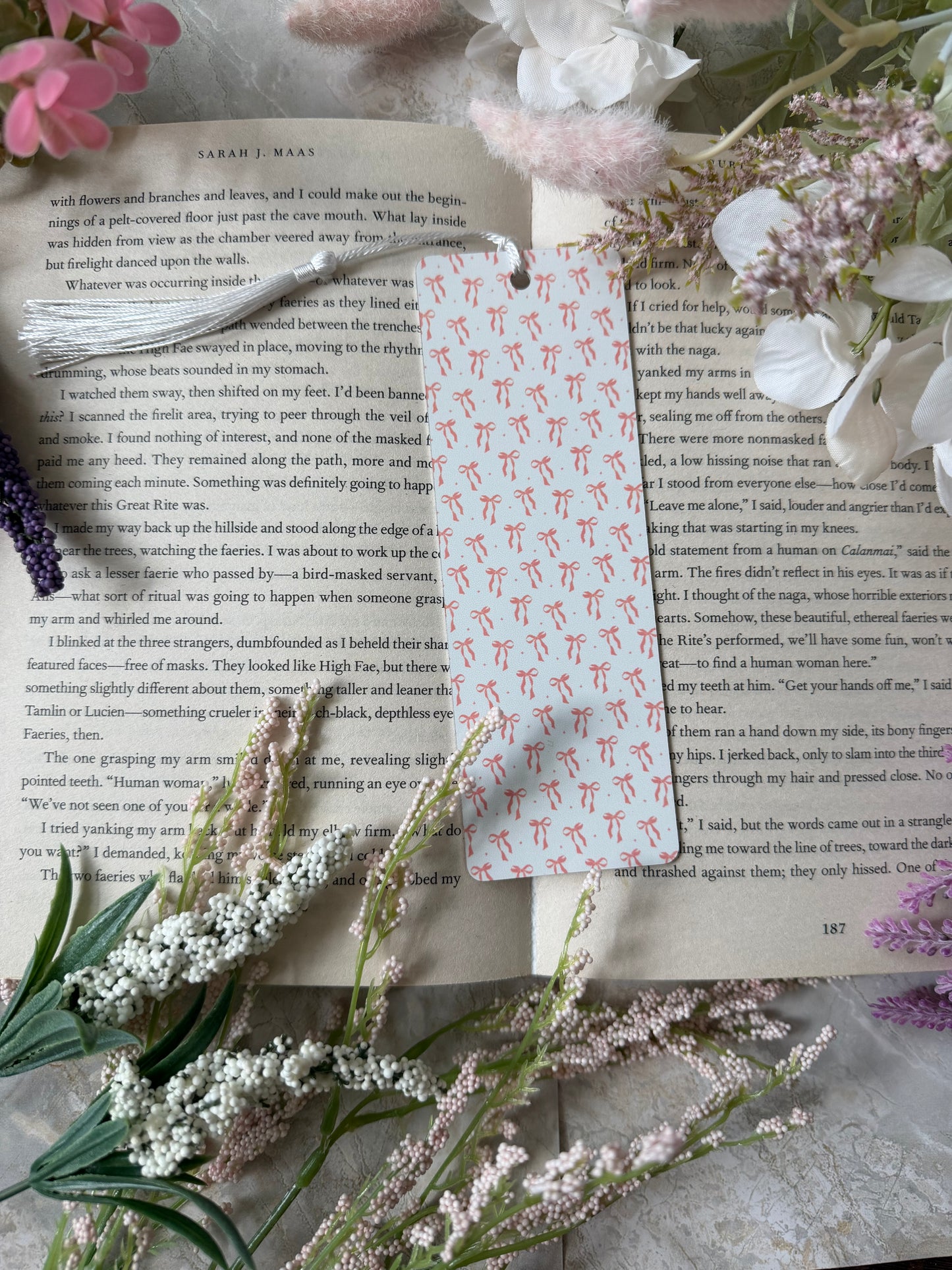 Metal Bookmark- Mini Bows
