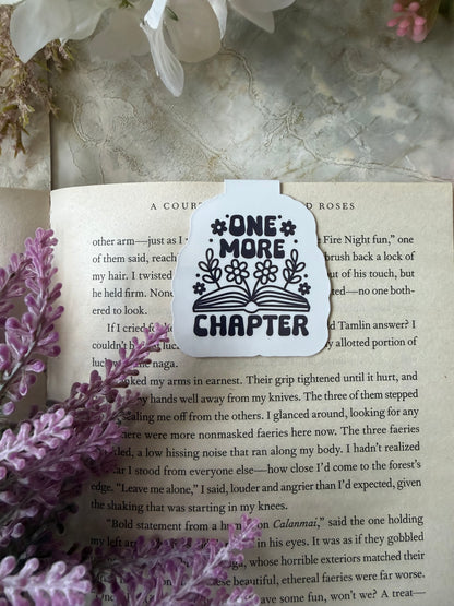 Magnetic Bookmark- One More Chapter
