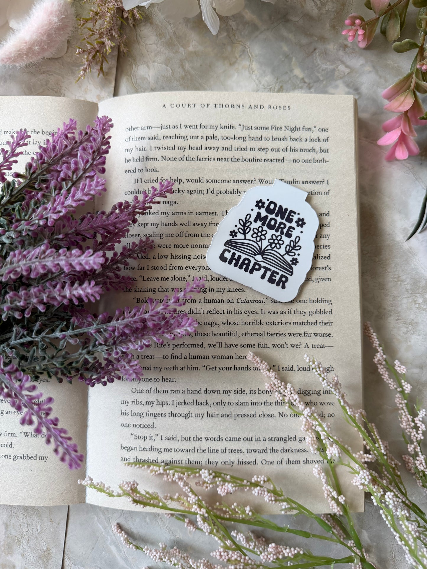 Magnetic Bookmark- One More Chapter