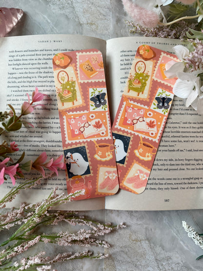 Cardstock It's Fall Bookmark
