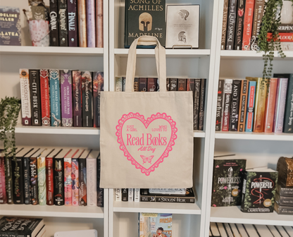 Just A Girl Who Loves To Read Books All Day Tote Bag