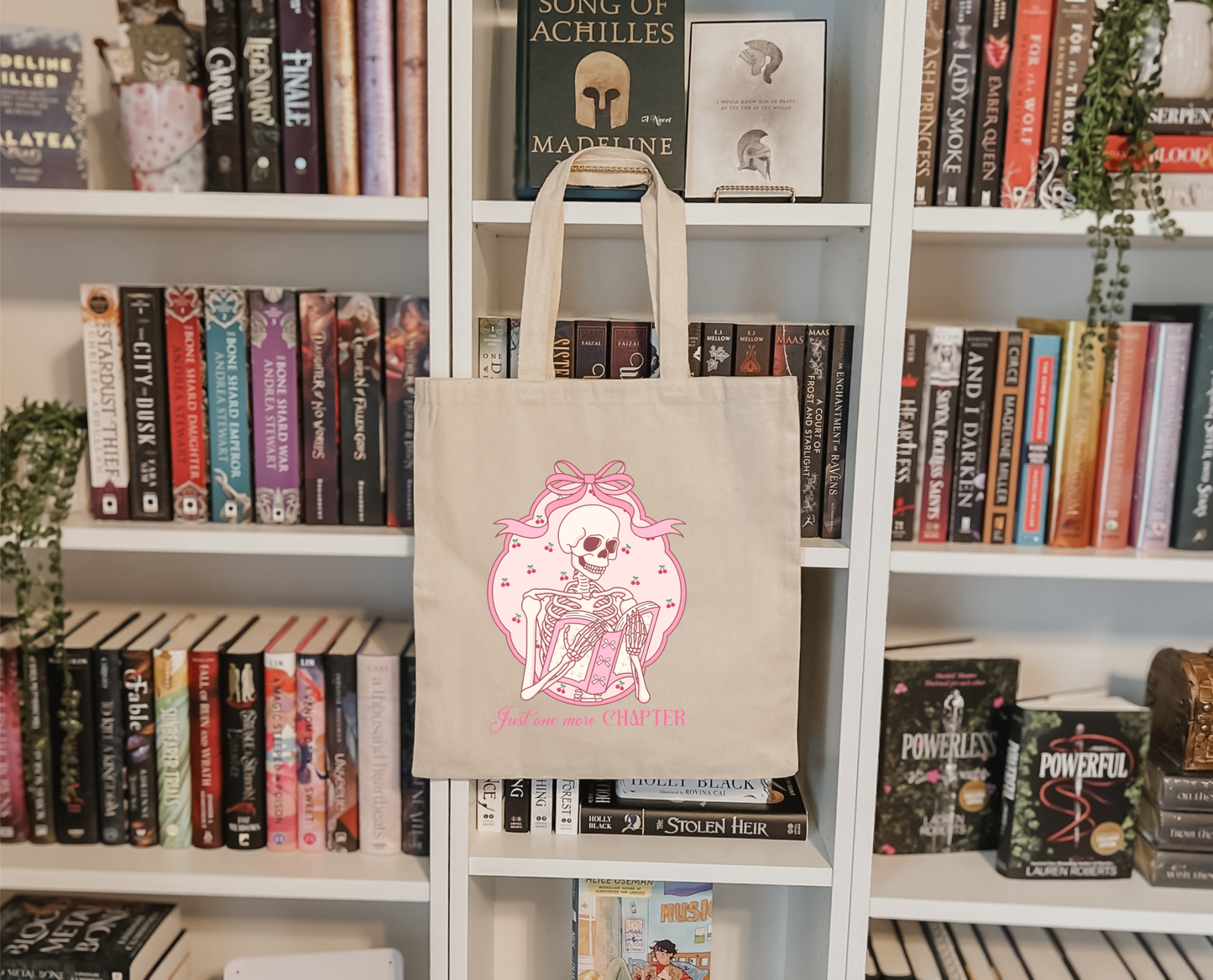 Just One More Chapter Tote Bag