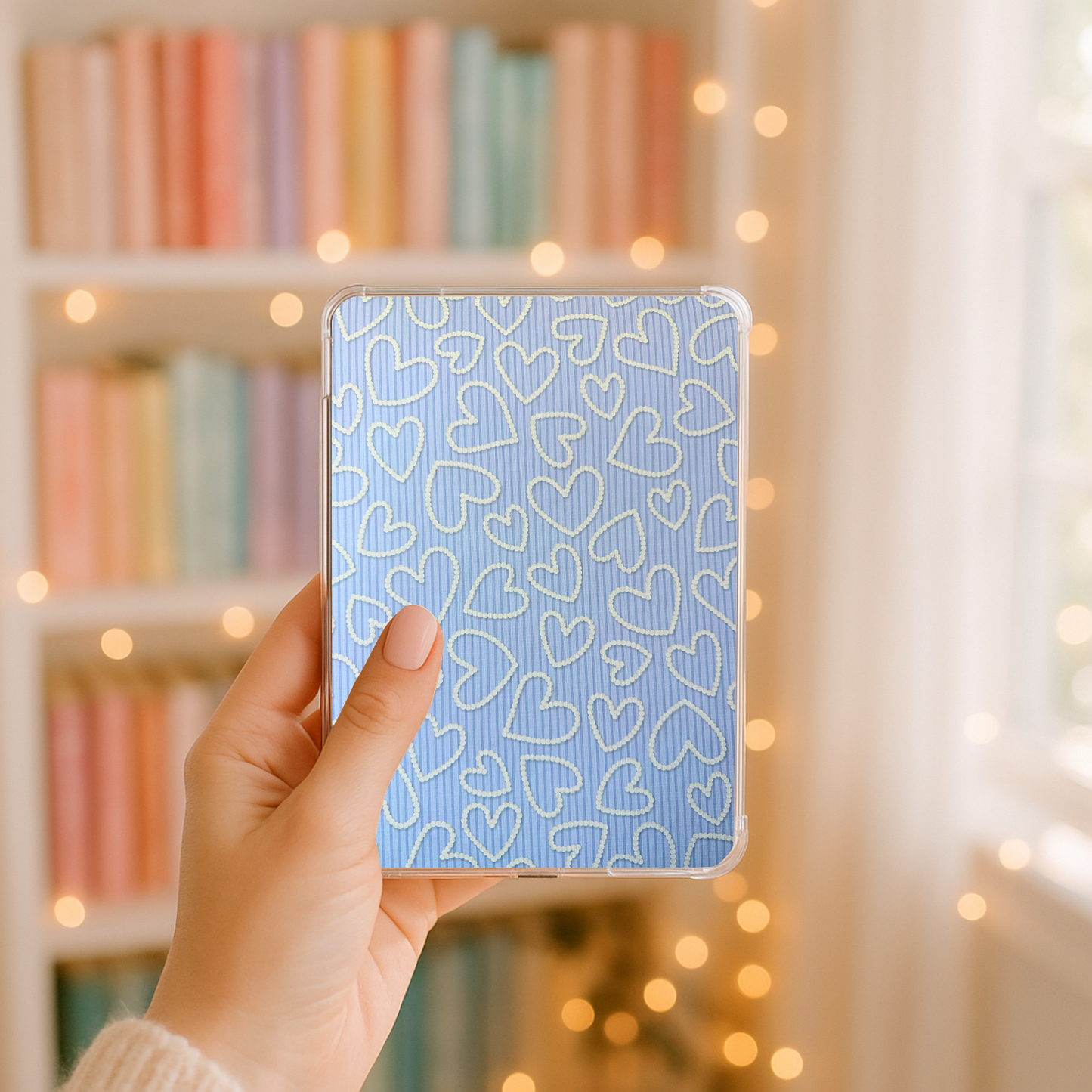 Kindle Inserts - Pearly Hearts