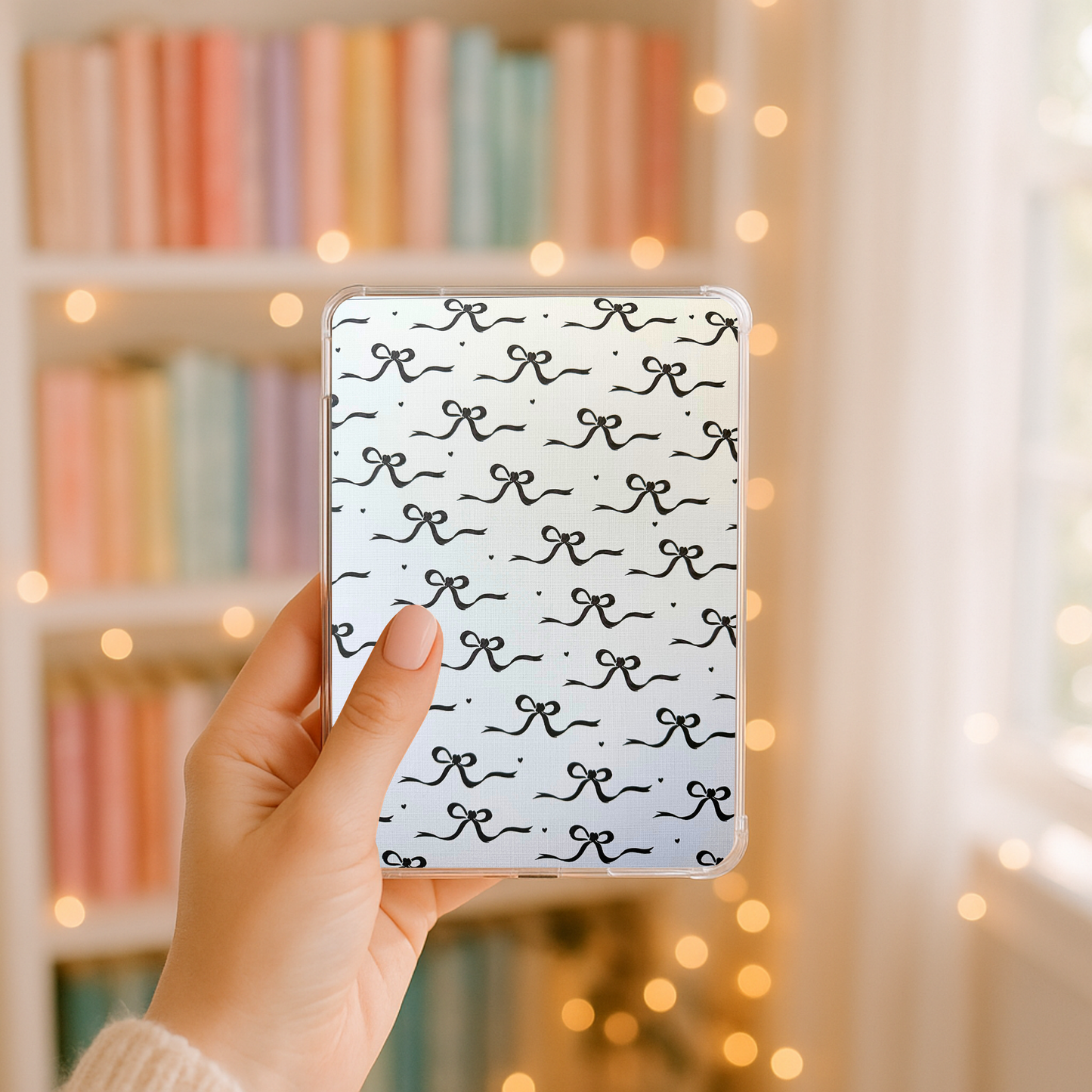 Kindle Inserts - Simple Black Bows